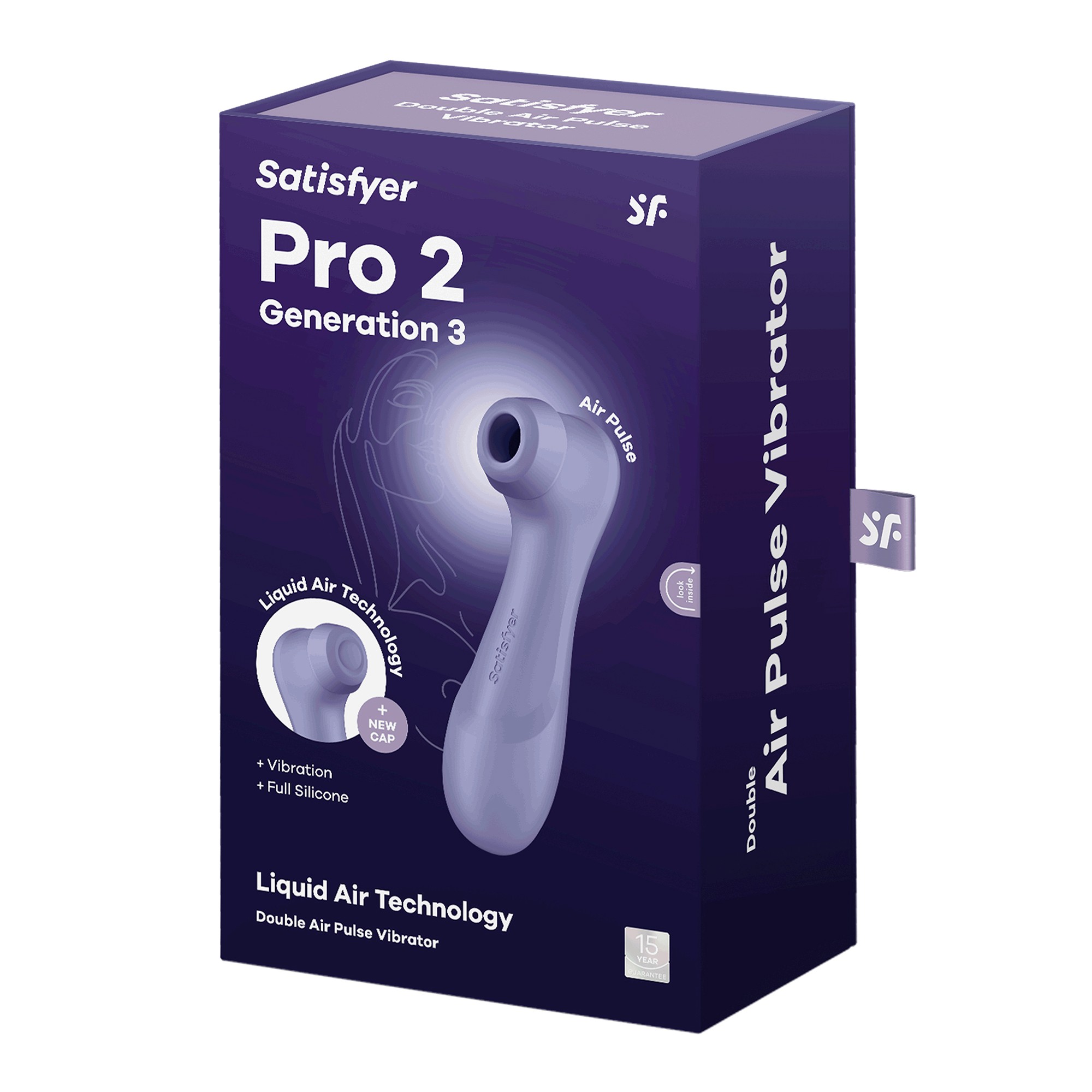 STIMOLATORE PRO 2 GEN 3 SATISFYER NERO