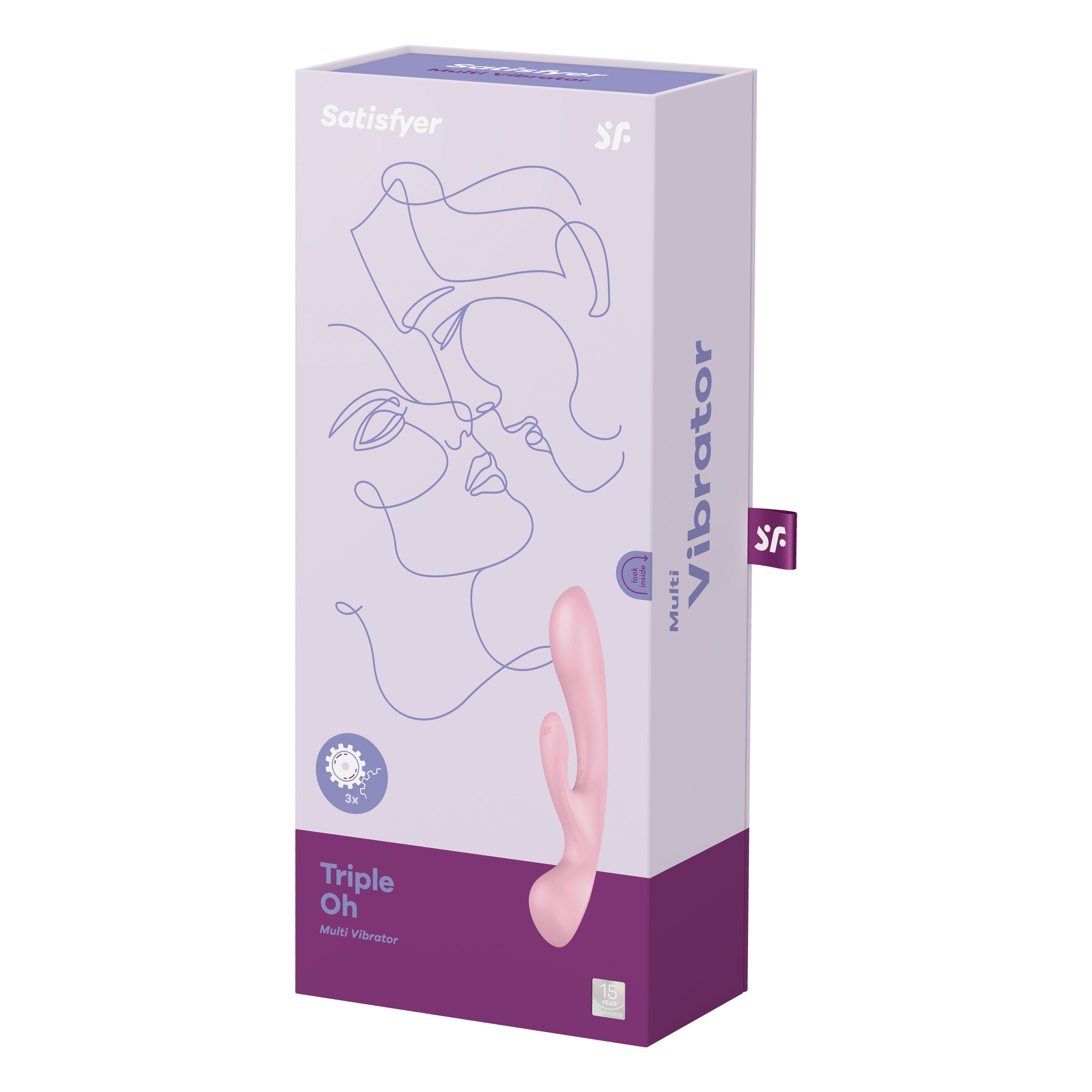 MULTI VIBRADOR TRIPLE OH ROSA SATISFYER