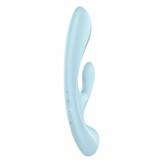 MULTI VIBRATEUR TRIPLE OH BLEU SATISFYER