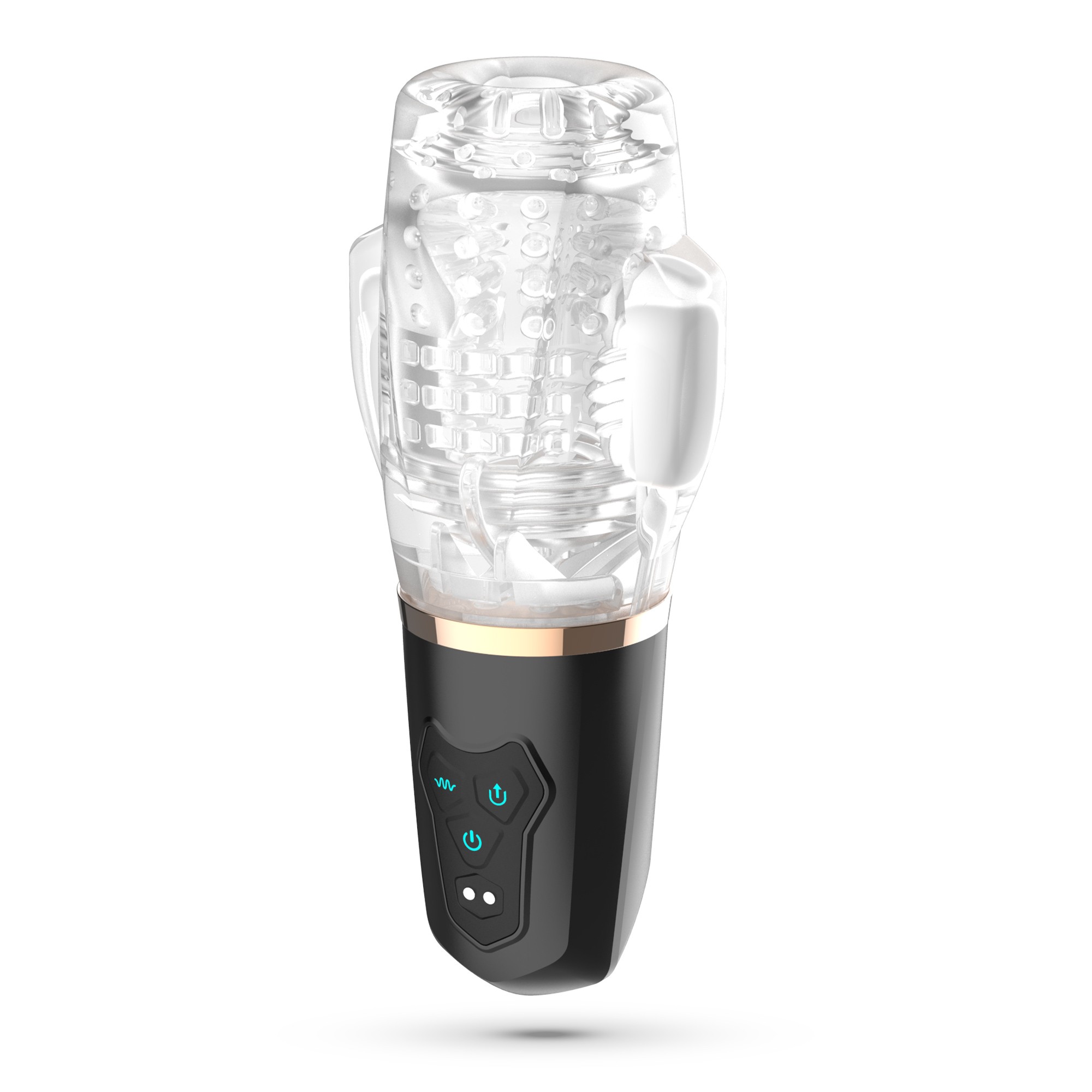 QUASAR MASTURBATEUR RECHARGEABLE AVEC ASPIRATION CRUSHIOUS