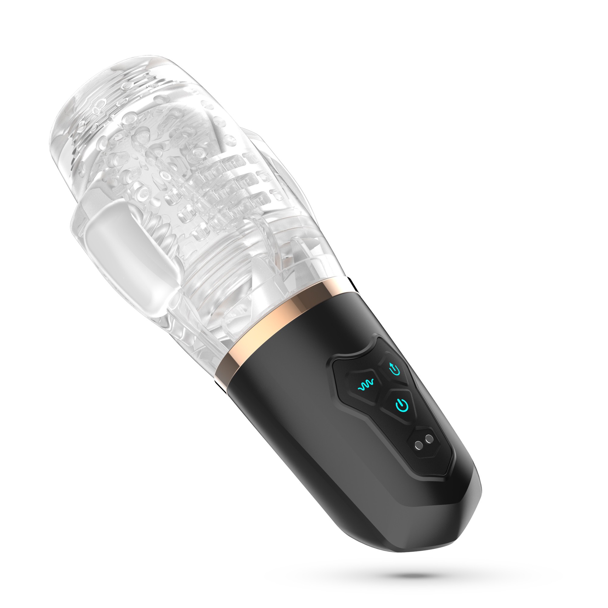 QUASAR MASTURBATEUR RECHARGEABLE AVEC ASPIRATION CRUSHIOUS