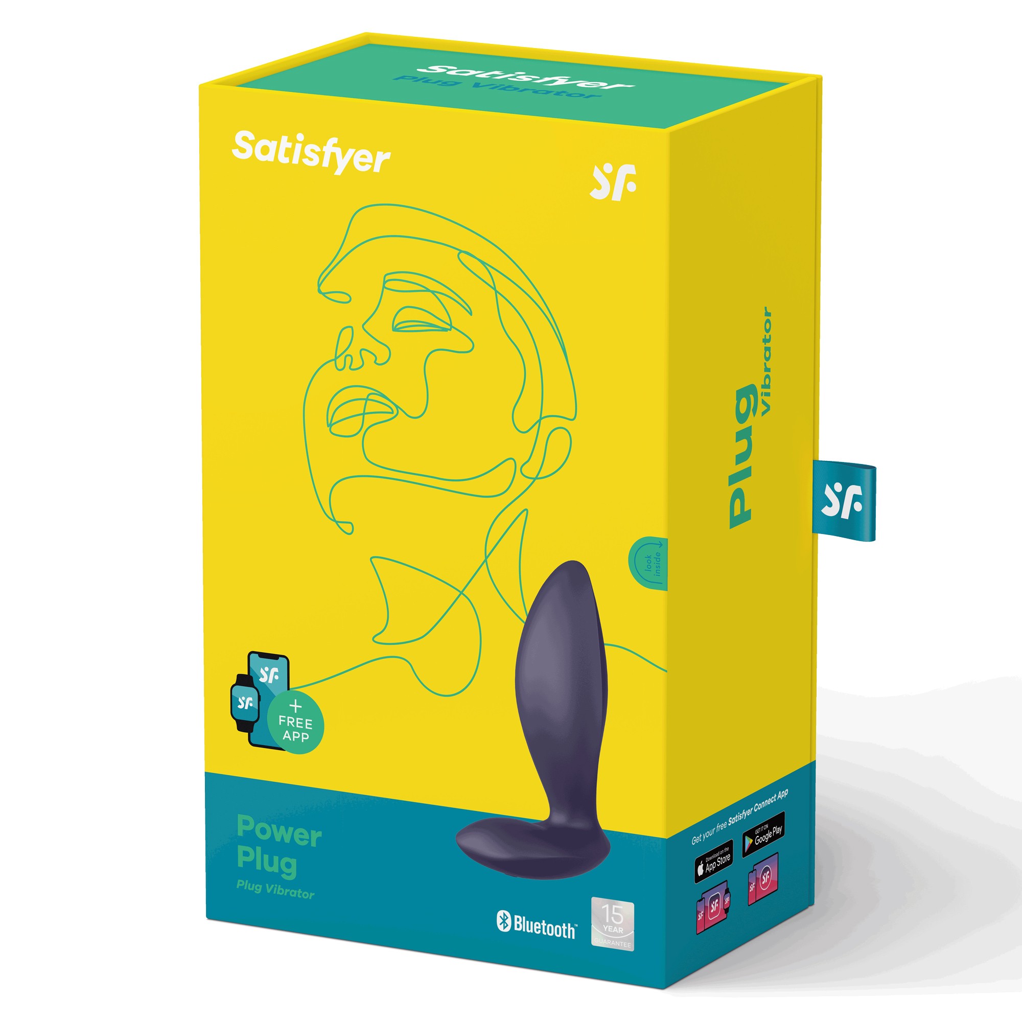 POWER PLUG CON CONNECT APP SATISFYER NERO