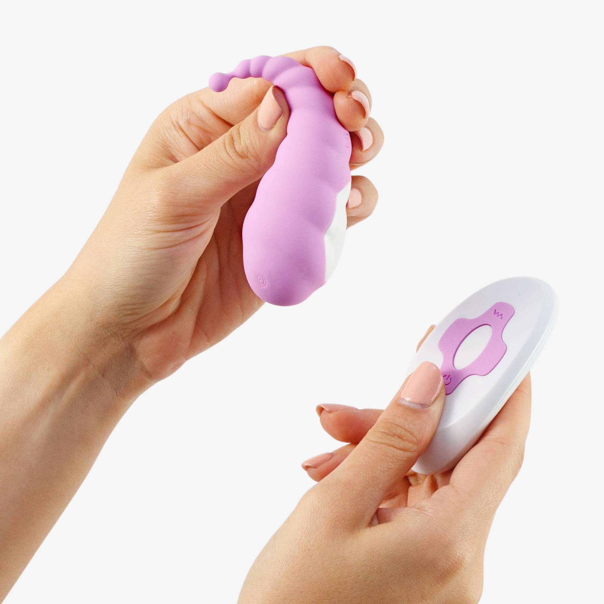 CRUSHIOUS COCOON RECHARGEABLE VIBRATING EGG WITH WIRELESS REMOTE CONTROL PURPLE