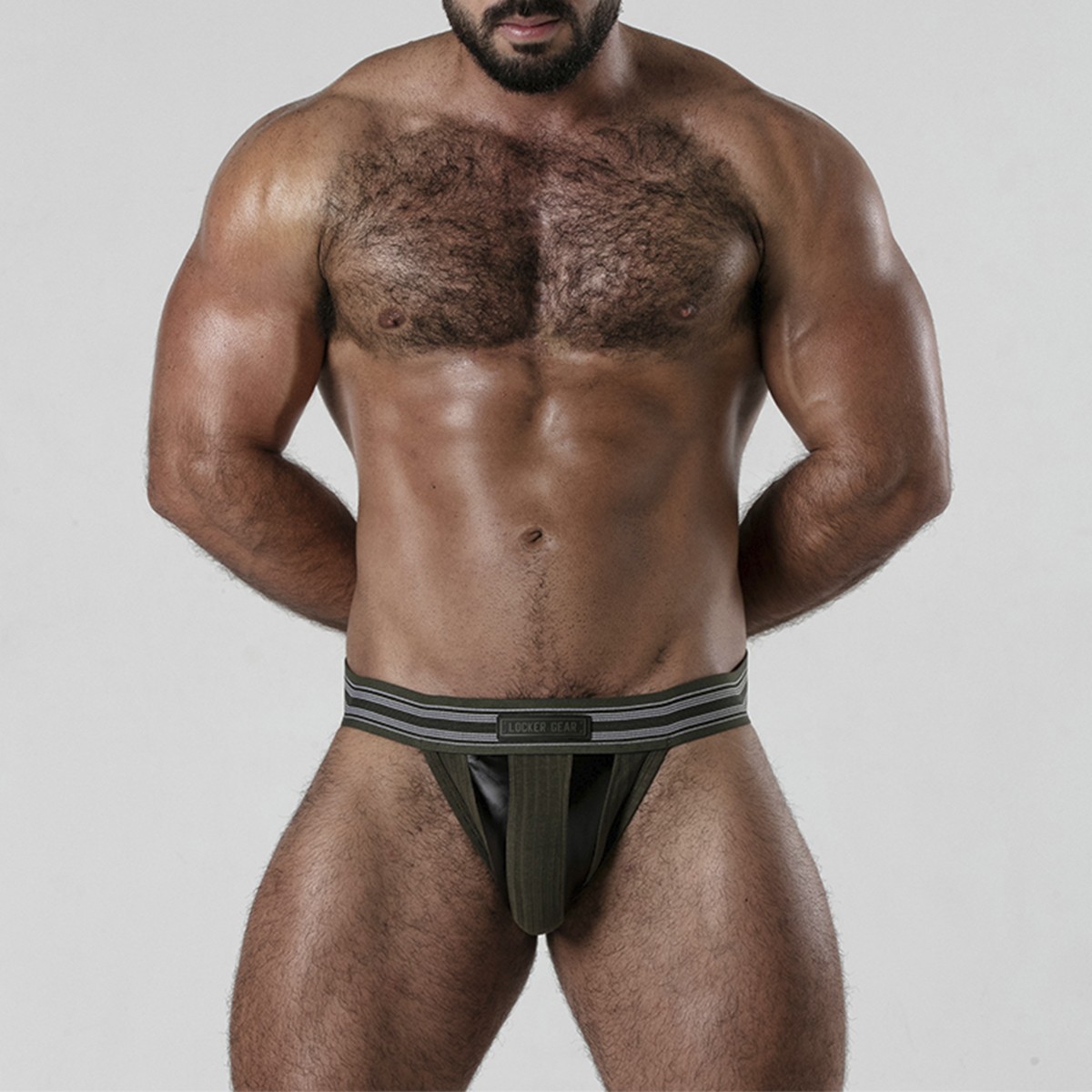 JOCKSTRAP BACKROOM BOTTOMLESS LOCKER GEAR CAQUI