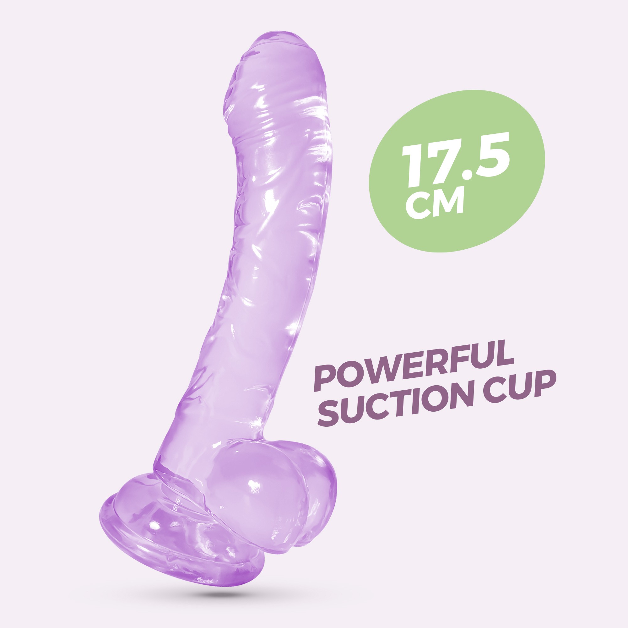 HUDINI GODE ANAL EN GELÉE VIOLET CRUSHIOUS