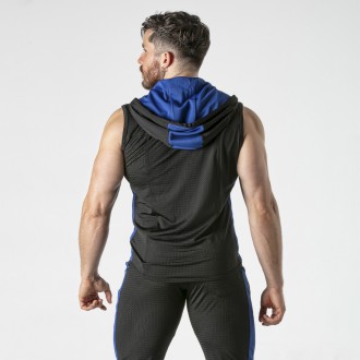 GILET HOODY BLEU LOCKER GEAR