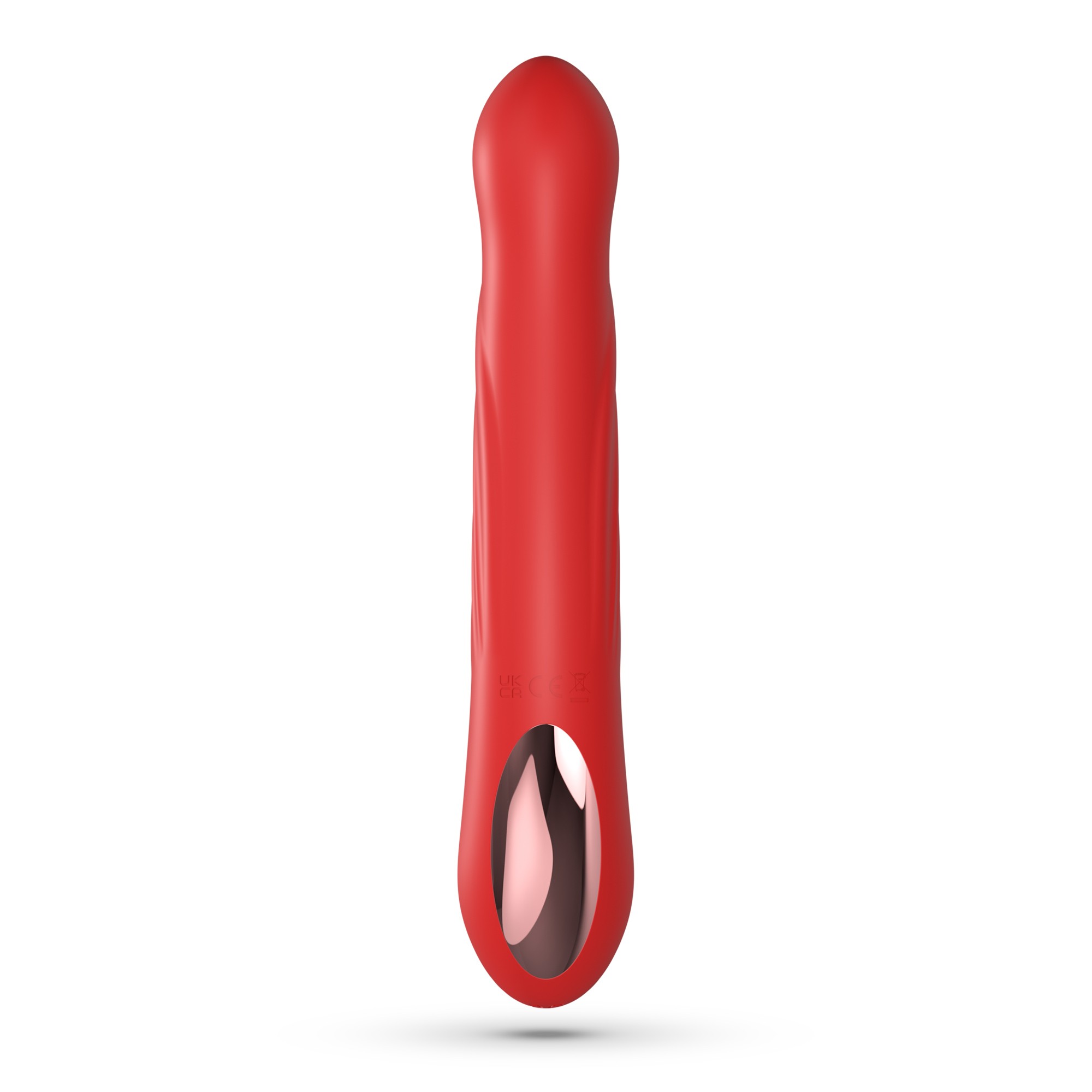 LAPIN VIBRADOR RECARREGÁVEL RABBIT COM IMPULSO VERMELHO CRUSHIOUS