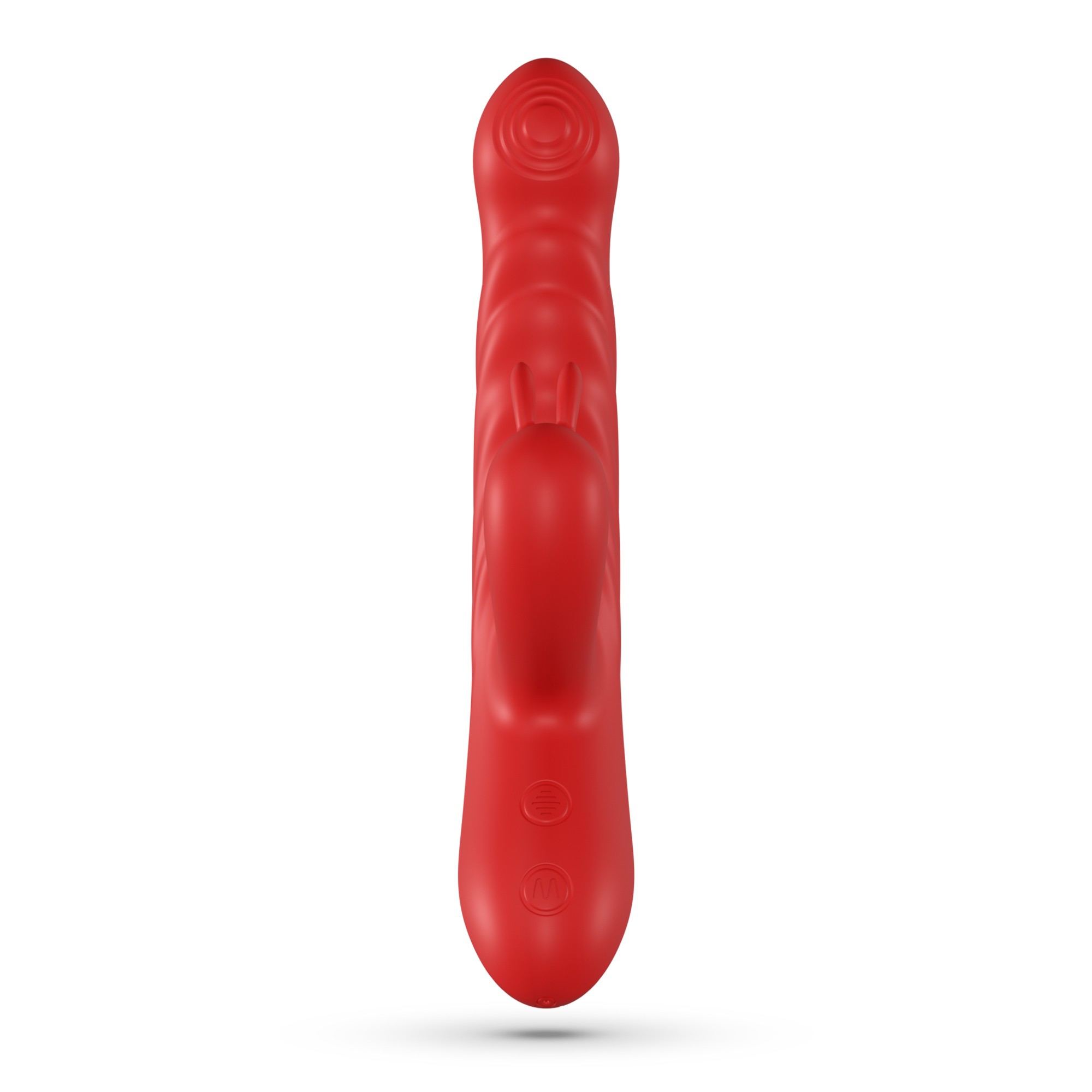 LAPIN VIBRADOR RECARREGÁVEL RABBIT COM IMPULSO VERMELHO CRUSHIOUS