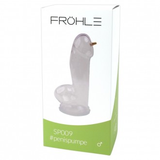 SP009 REALISTIC PENIS CYLINDERXL CRYSTAL CLEAR