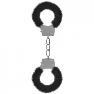 ESPOSAS CON PELUCHE PLEASURE FURRY HANDCUFFS NEGRAS