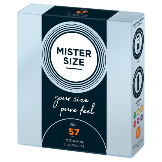 MISTER SIZE 57 MM CONDOMS