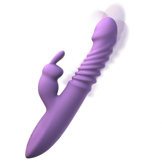 HER THRUSTING SILICONE RABBIT