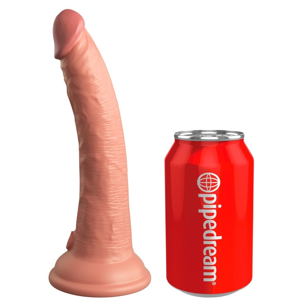 7“ DUAL DENSITY SILICONE COCK