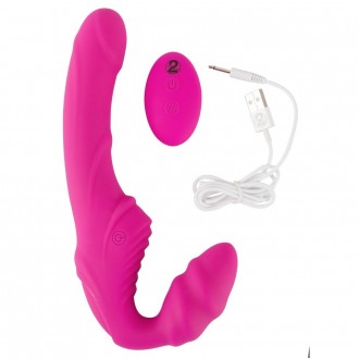 VIBRATING STRAPLESS STRAP-ON 2