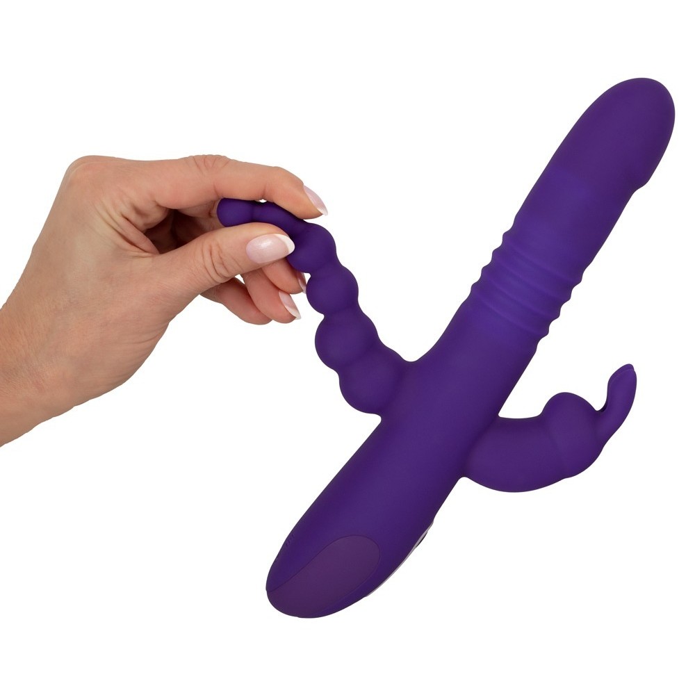 THRUSTING PEARL TRIPLE VIBRATOR