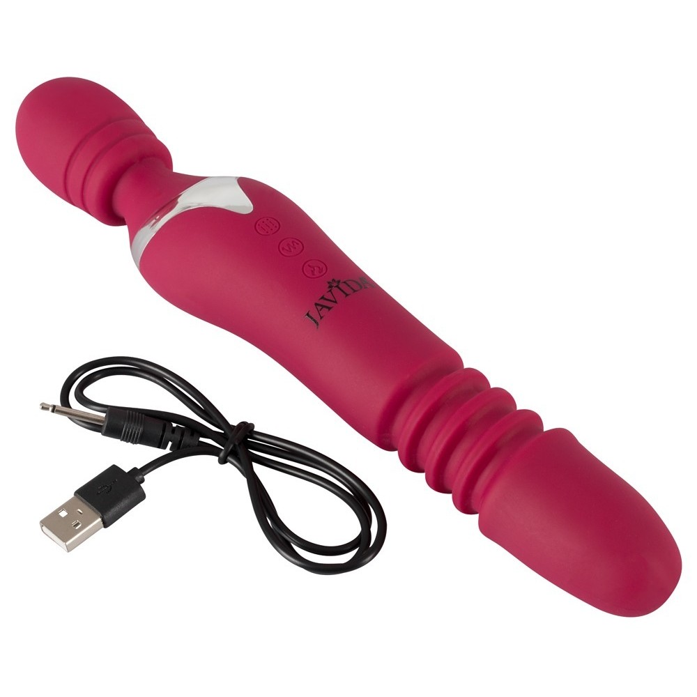 MASSAGE WAND WARMING &amp; THRUSTING VIBE