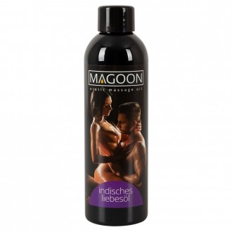 ÓLEO DE MASSAGEM ERÓTICO INDIAN LOVE OIL MAGOON 200ML