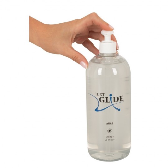 LUBRIFICANTE À BASE DE ÁGUA ANAL 1000ML JUST GLIDE