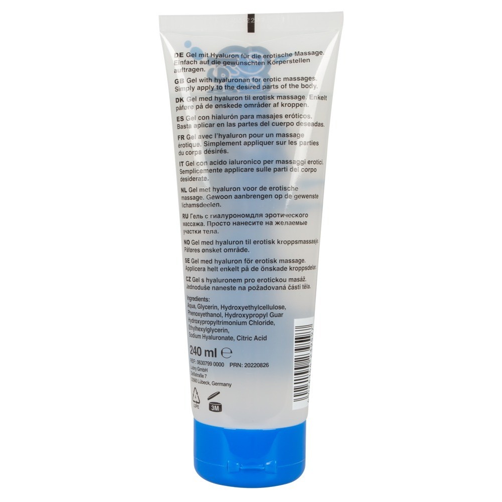 GEL LUBRIFICANTE À BASE DE ÁGUA KLATSCHNASS 240 ML ORION