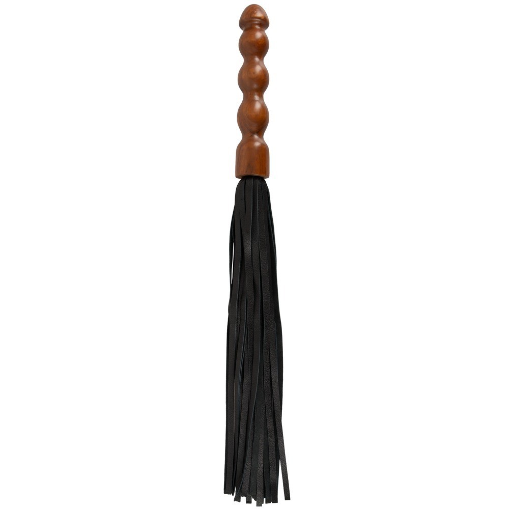 LEATHER FLOGGER WOOD