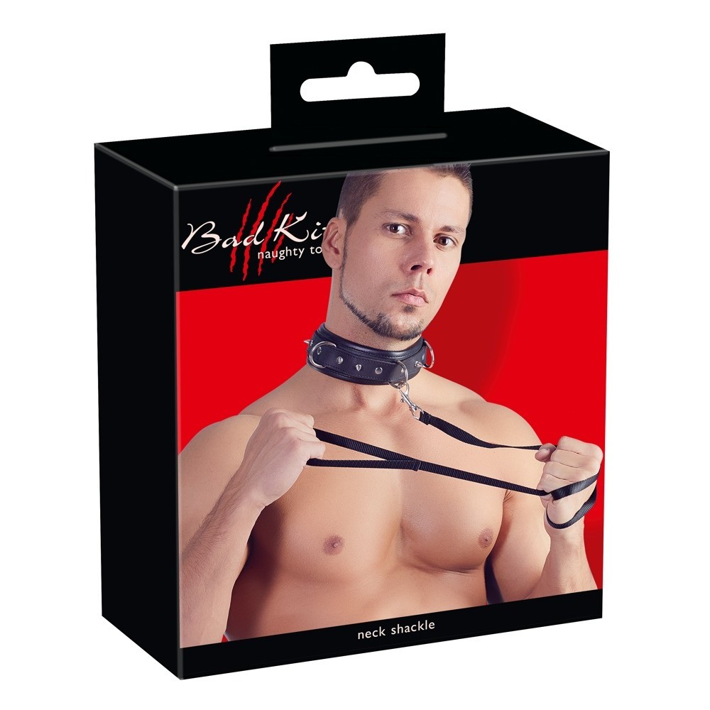 COLLAR WITH LEASH