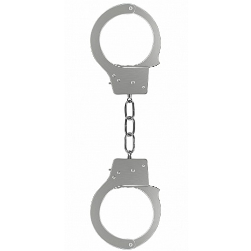 ALGEMAS EM METAL BEGINNER&#039;S HANDCUFFS PRATEADAS