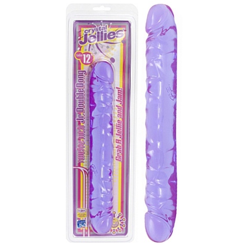 DILDO DUPLO JR. DOUBLE DONG 12&#039;&#039; ROXO