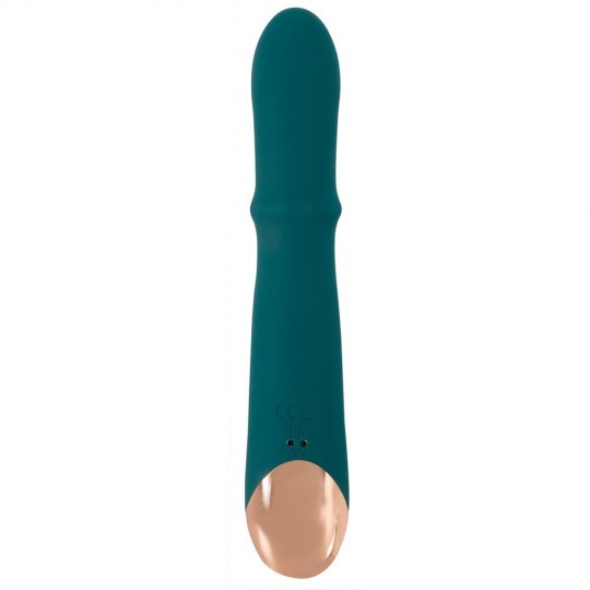 THUMPING RABBIT VIBRATOR WITH MOVING RING