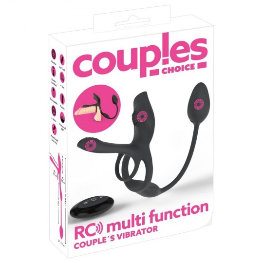 VIBRATEUR RC MULTI FUNCTION COUPLES CHOICE