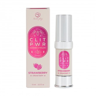 CLIT PWR - BALSAMO CLITORIDEO ALLA FRAGOLA 15ML SECRET PLAY