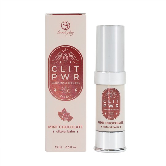 CLIT PWR - BÁLSAMO DE CLITORIS MENTA CHOCOLATE 15ML SECRET PLAY