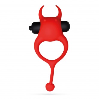 CRUSHIOUS DAEMON VIBRATING COCKRING RED