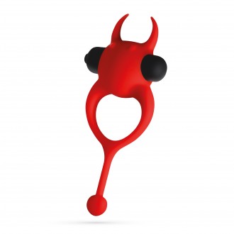 CRUSHIOUS DAEMON VIBRATING COCKRING RED