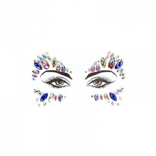 DAZZLING EYE SPARKLE BLING STICKER