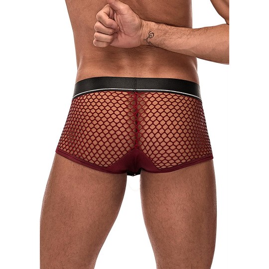 MINI COCK RING SHORT - L - BURGUNDY