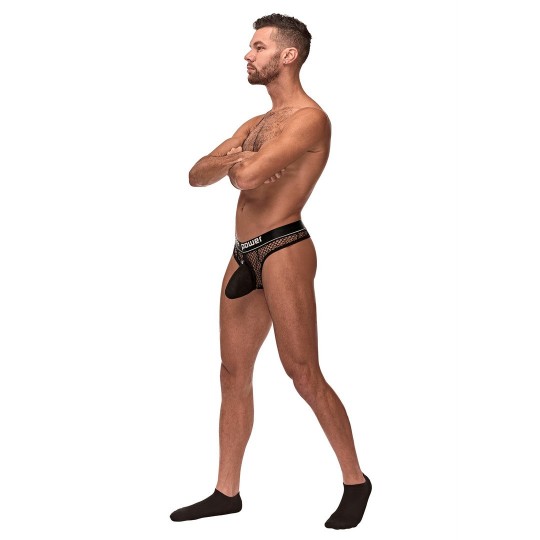 COCK RING THONG - L/XL - BLACK