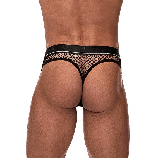 COCK RING THONG - L/XL - BLACK