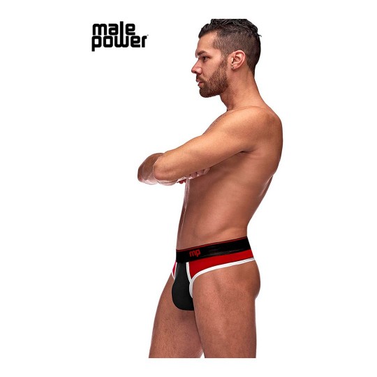 PANEL THONG BLACK/RED