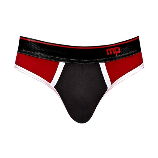 PANEL THONG BLACK/RED