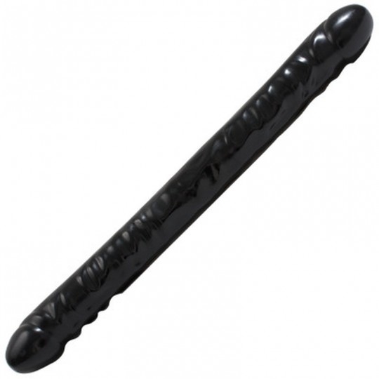 VEINED DOUBLE HEADER - DILDO WITH DOUBLE ENDS - 18 / 45 CM