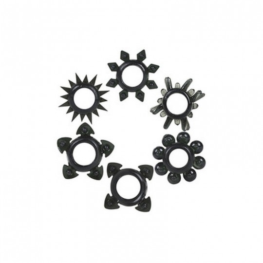 TOWER OF POWER - COCKRING SET - 6 PIECES