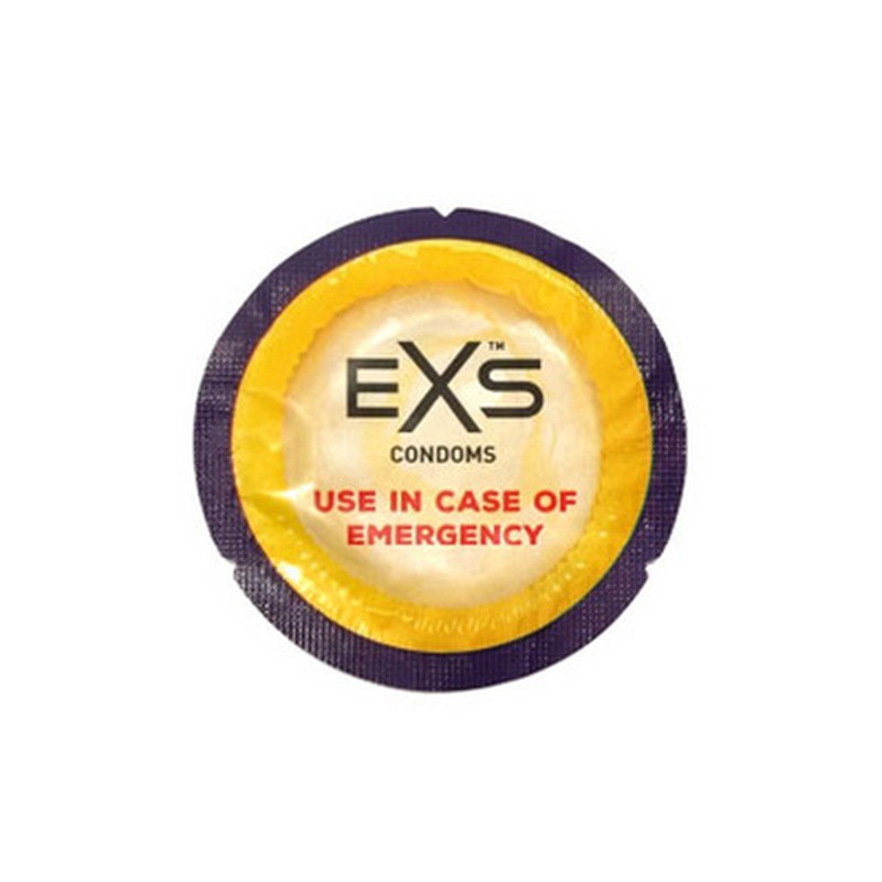 EXS USE IN CASE OF EMERGENCY! - CONDOMS - 100 PIECES