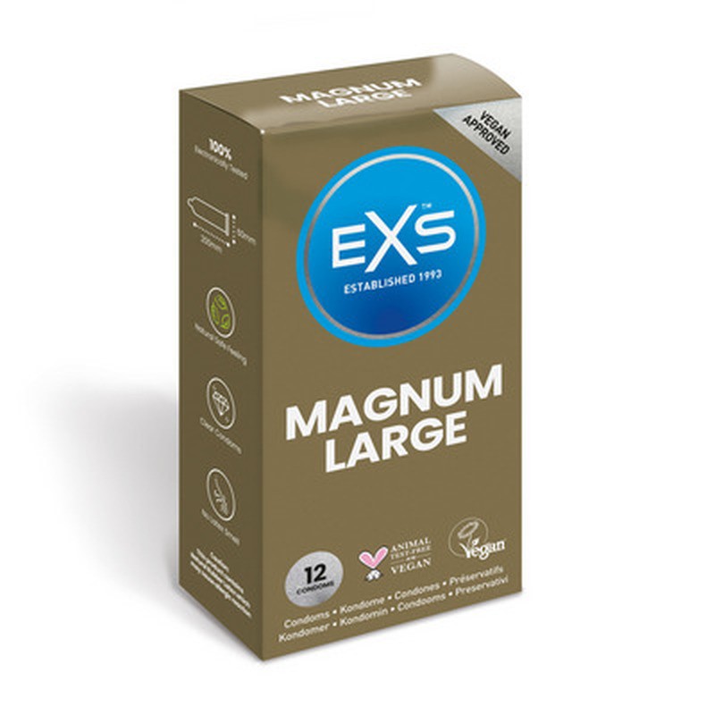 EXS MAGNUM - CONDOMS - 12 PIECES