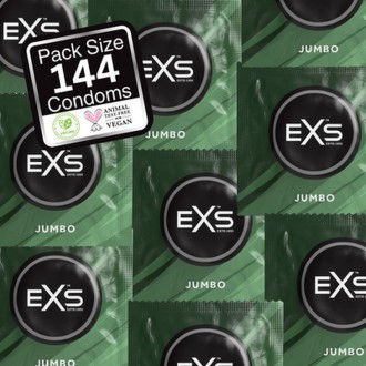 EXS JUMBO - CONDOMS - 144 PIECES