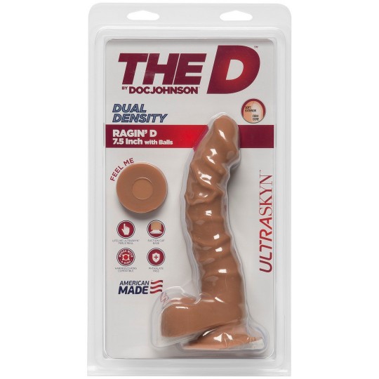 RAGIN\&#039; D - REALISTIC ULTRASKYN DILDO - 10 / 25 CM