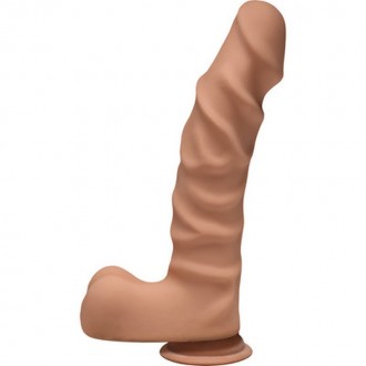 RAGIN\' D - REALISTIC ULTRASKYN DILDO WITH BALLS - 9 / 22 CM