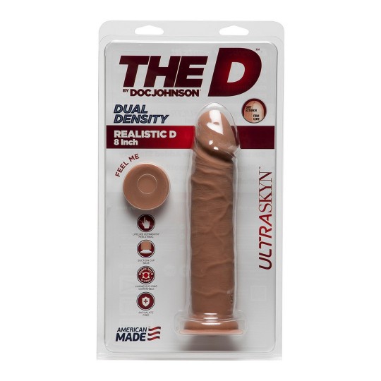 REALISTIC D - REALISTIC ULTRASKYN DILDO - 8 / 20 CM