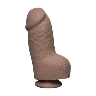 FAT D - REALISTIC ULTRASKYN DILDO WITH BALLS - 8 / 20 CM