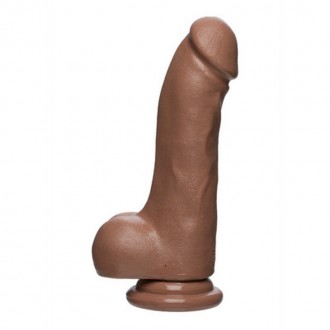 MASTER D - REALISTIC FIRMSKYN DILDO WITH BALLS - 7 / 18 CM