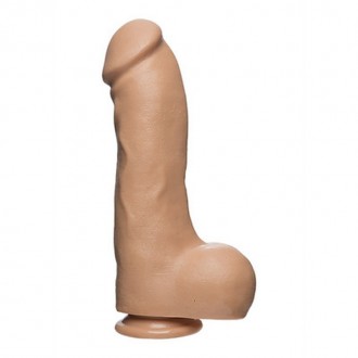 MASTER D - REALISTIC FIRMSKYN DILDO WITH BALLS - 12 / 30 CM